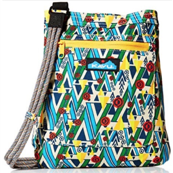 Kavu Handbags - KAVU Keepalong Crossbody Bag Purse Woodland Art